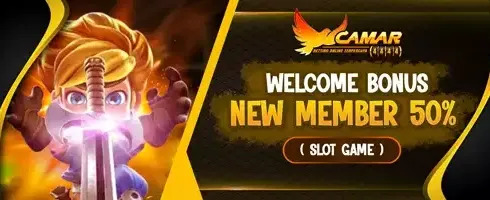 Welcome Bonus Member Baru 100% promotional banner